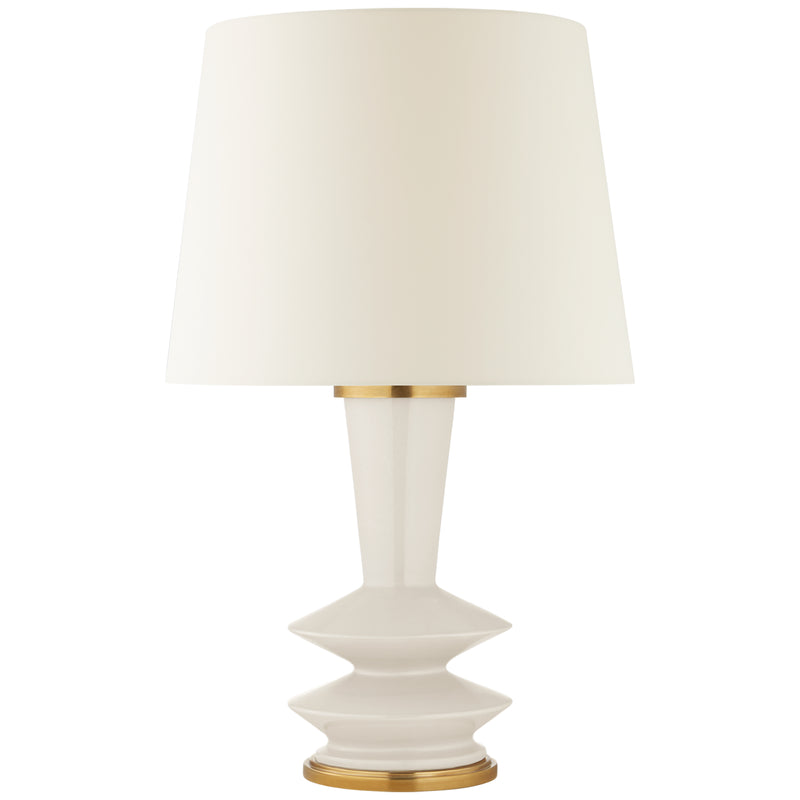 Visual Comfort Signature CS 3646IVO-L One Light Table Lamp, Ivory