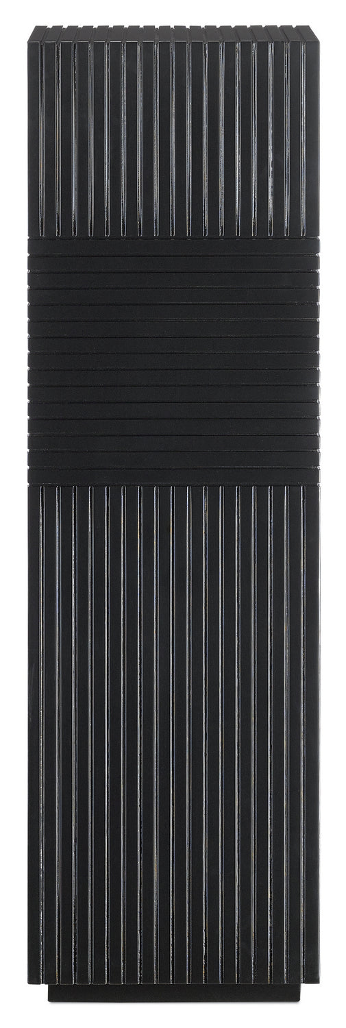 Currey and Company 1000-0051 Pedestal, Black