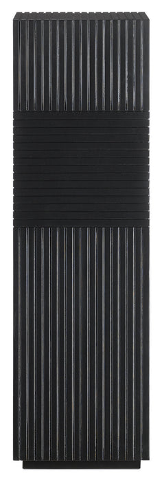 Currey and Company 1000-0051 Pedestal, Black