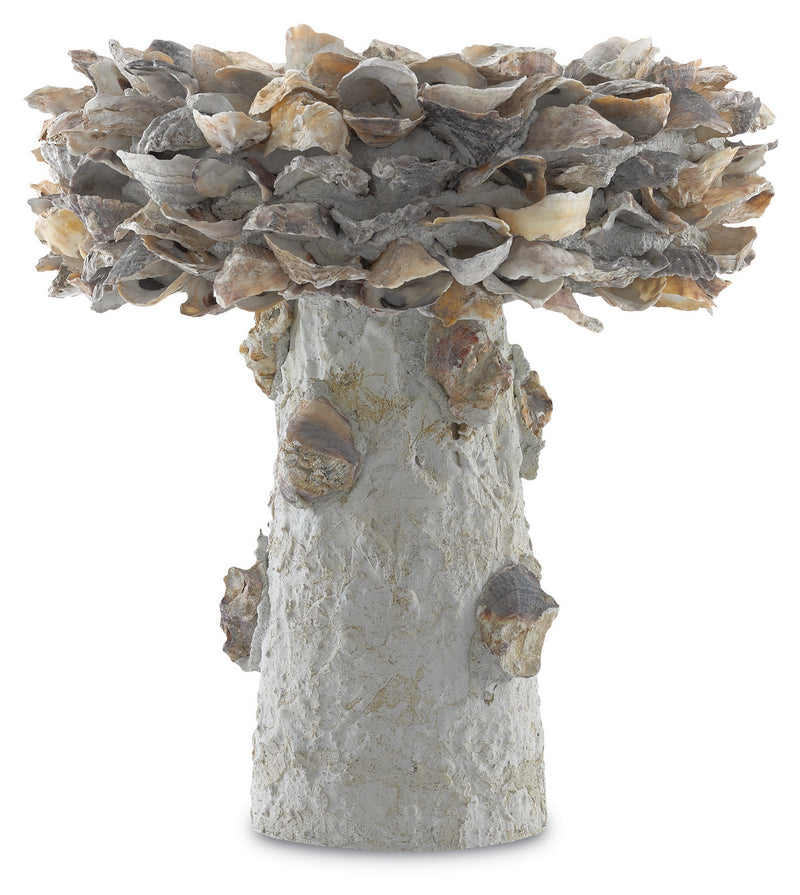Currey and Company 1200-0052 Bird Bath, Portland / Natural
