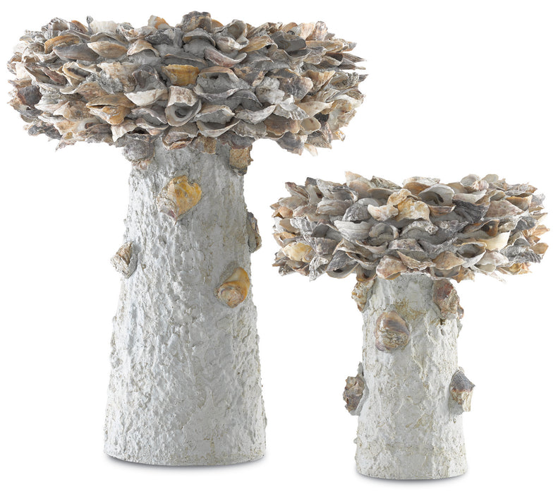 Currey and Company 1200-0052 Bird Bath, Portland / Natural