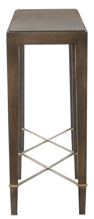 Currey and Company 3000-0116 Console Table, Chanterelle/Champagne