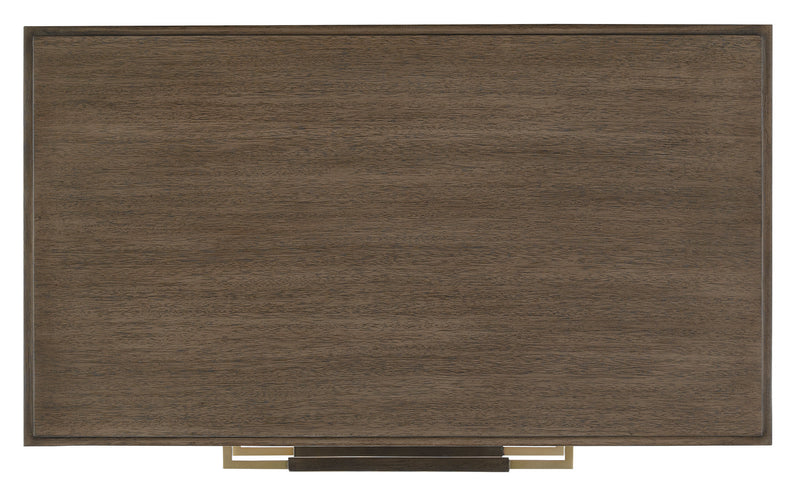 Currey and Company 3000-0118 Chest, Chanterelle/Coffee/Champagne