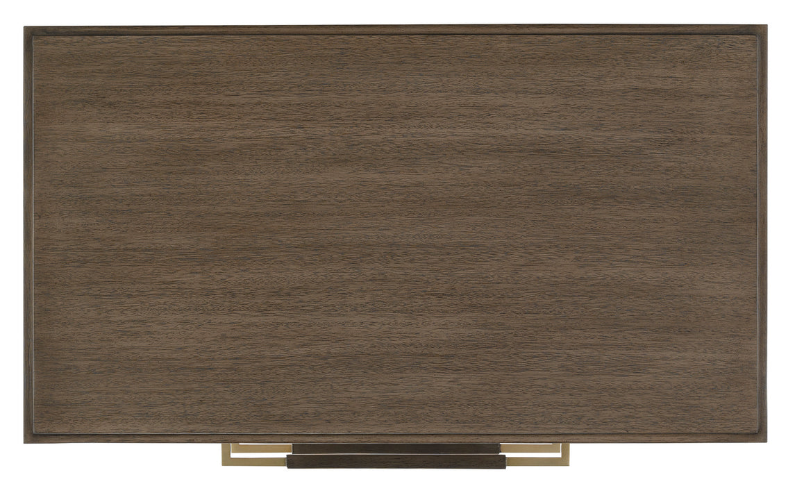 Currey and Company 3000-0118 Chest, Chanterelle/Coffee/Champagne