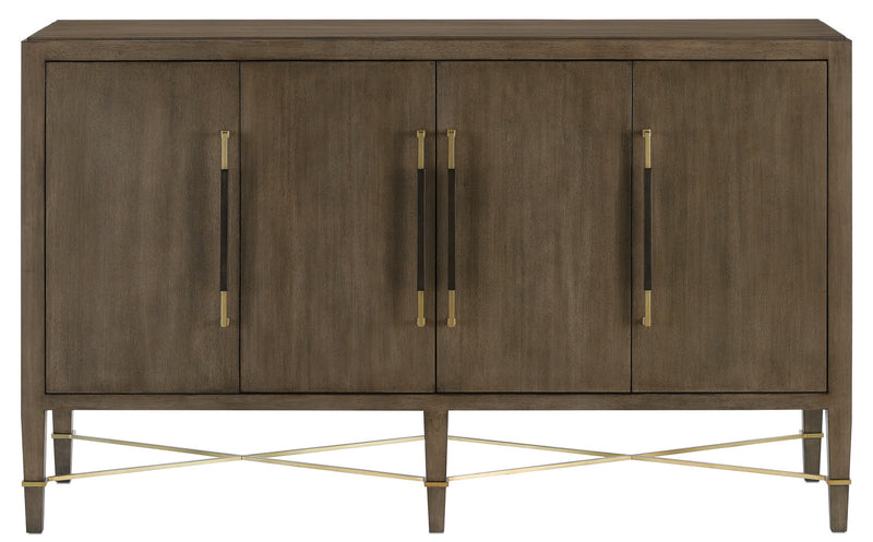Currey and Company 3000-0119 Sideboard, Chanterelle/Coffee/Champagne
