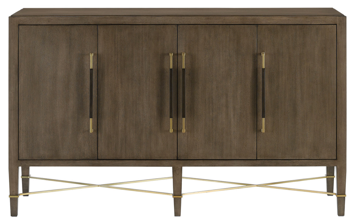 Currey and Company 3000-0119 Sideboard, Chanterelle/Coffee/Champagne