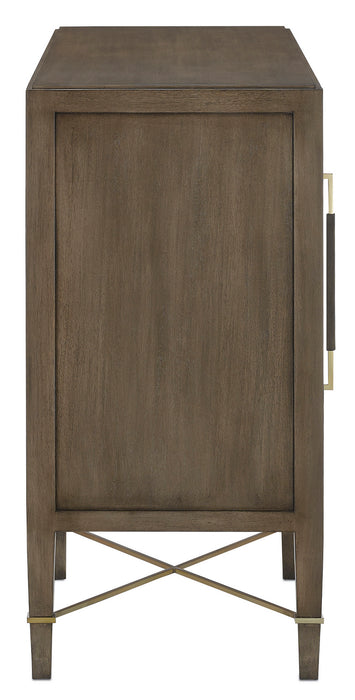 Currey and Company 3000-0119 Sideboard, Chanterelle/Coffee/Champagne