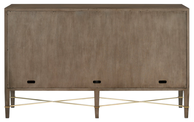 Currey and Company 3000-0119 Sideboard, Chanterelle/Coffee/Champagne