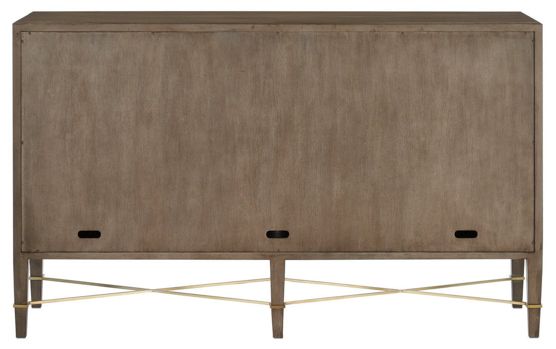 Currey and Company 3000-0119 Sideboard, Chanterelle/Coffee/Champagne