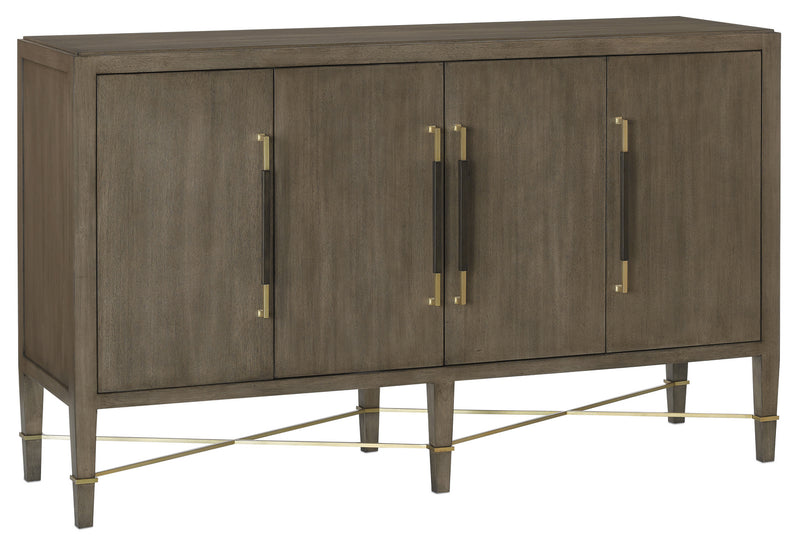 Currey and Company 3000-0119 Sideboard, Chanterelle/Coffee/Champagne