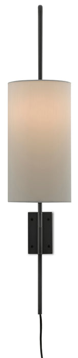 Currey and Company 5000-0123 One Light Wall Sconce, Oil Rubbed Bronze