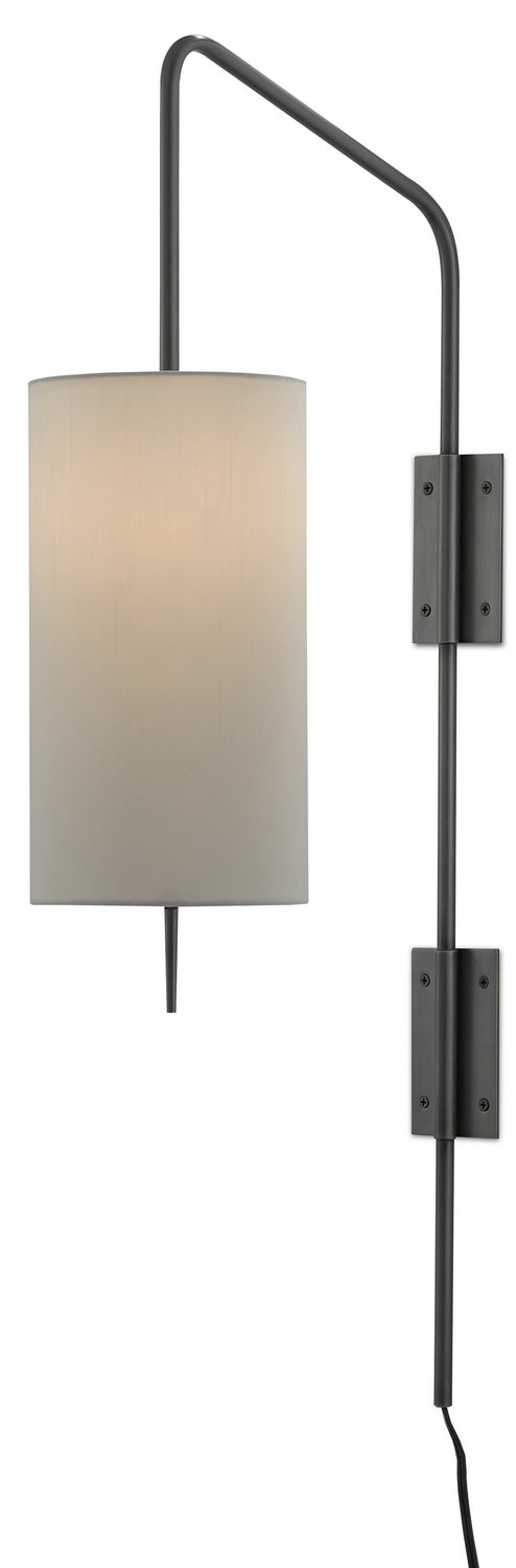 Currey and Company 5000-0123 One Light Wall Sconce, Oil Rubbed Bronze