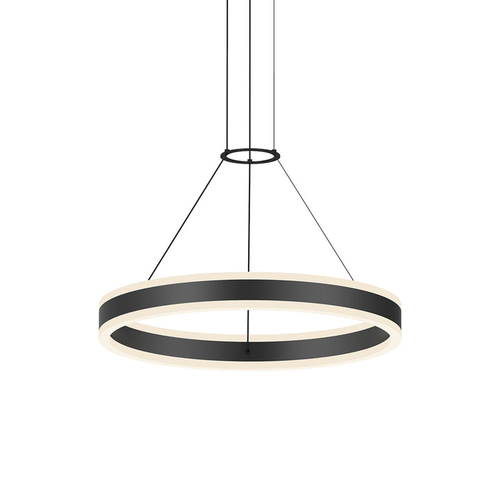 Sonneman 2303.25 LED Pendant, Satin Black