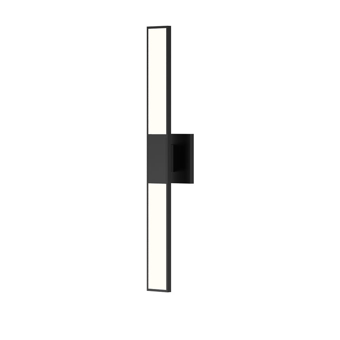 Sonneman 2682.25 LED Wall Sconce, Satin Black
