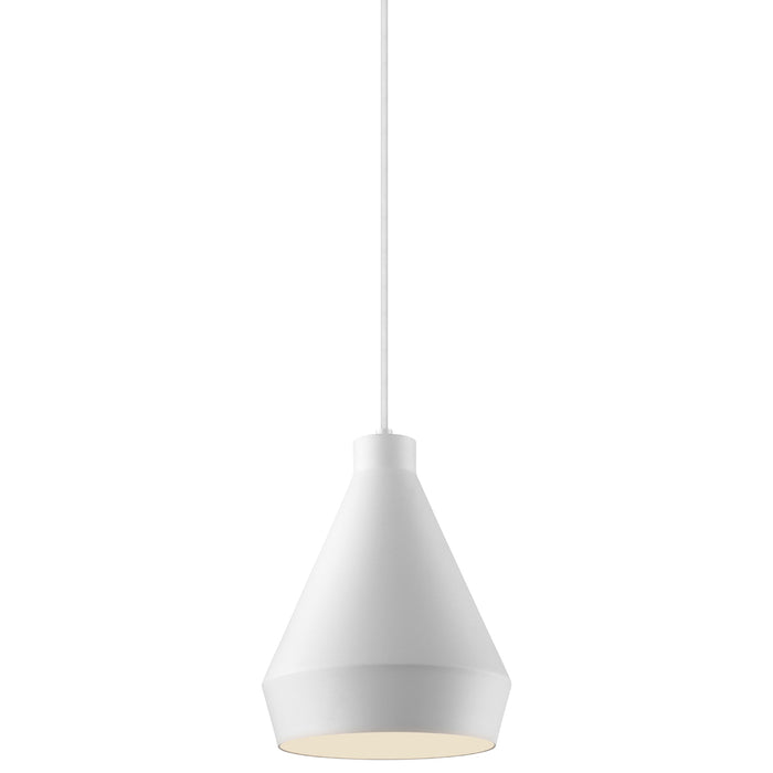 Sonneman 2750.03-G One Light Pendant, Satin White