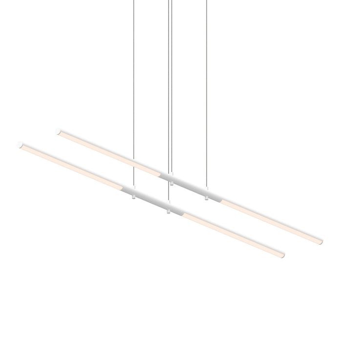Sonneman 2801.03 LED Pendant, Satin White