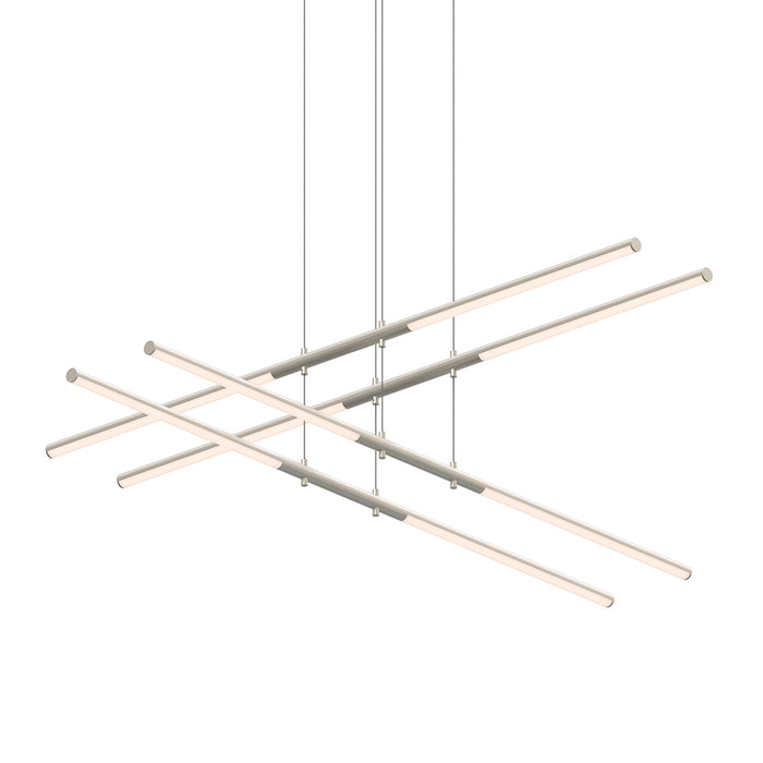 Sonneman 2802.13 LED Pendant, Satin Nickel
