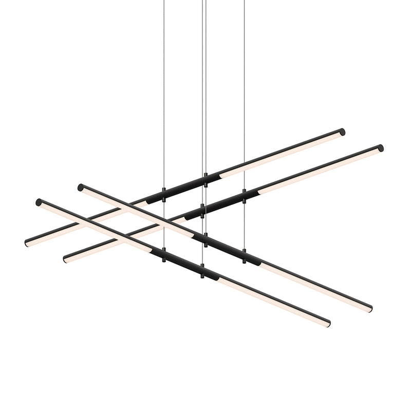 Sonneman 2802.25 LED Pendant, Satin Black