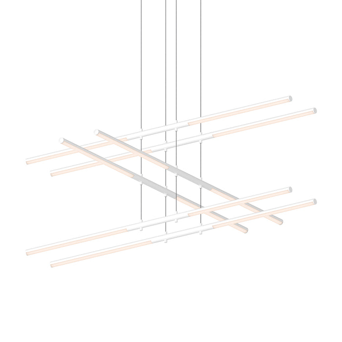 Sonneman 2803.03 LED Pendant, Satin White