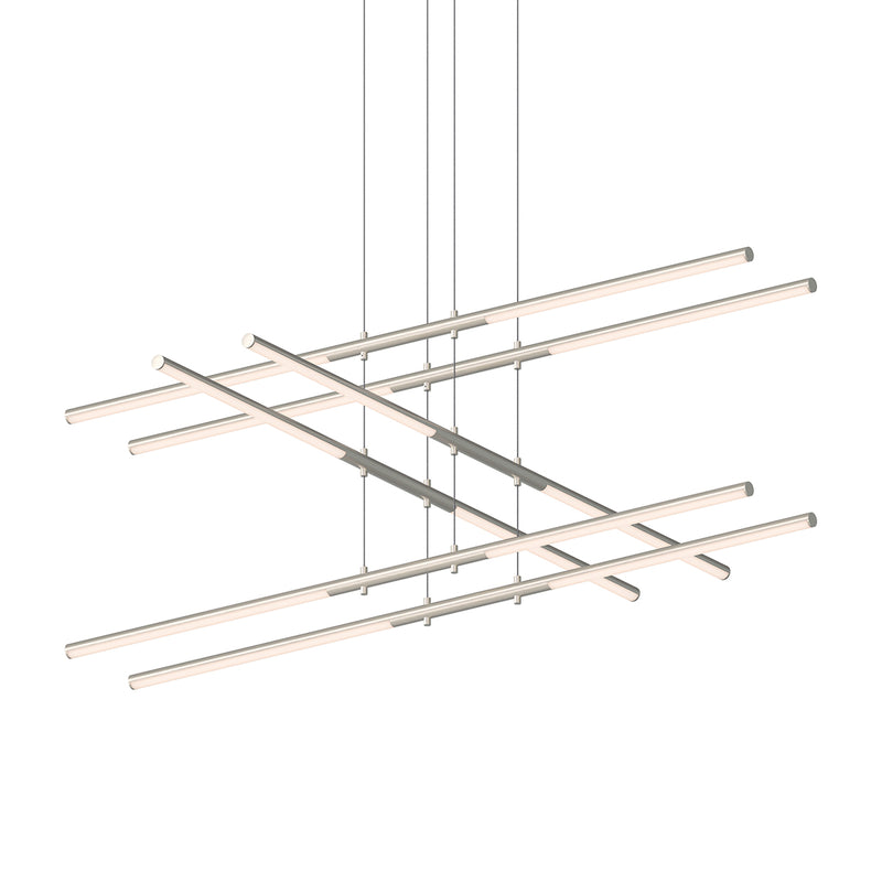 Sonneman 2803.13 LED Pendant, Satin Nickel