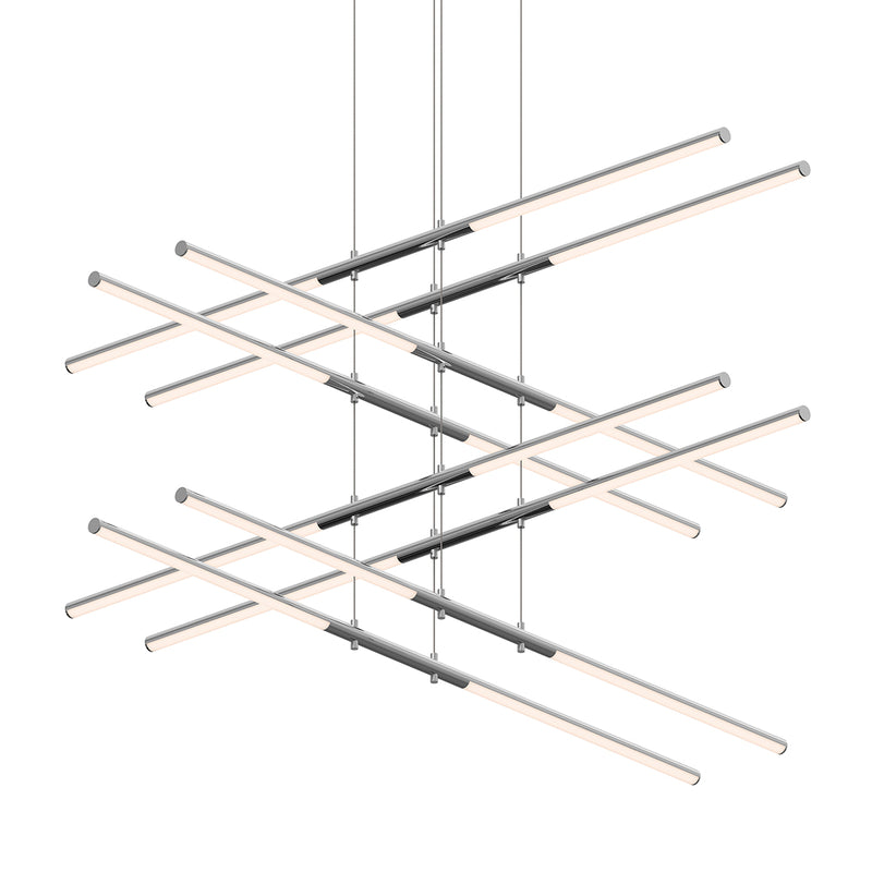 Sonneman 2804.01 LED Pendant, Polished Chrome