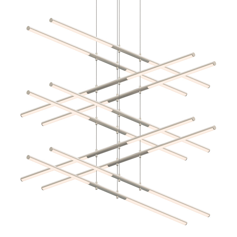 Sonneman 2805.13 LED Pendant, Satin Nickel
