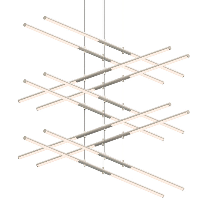 Sonneman 2805.13 LED Pendant, Satin Nickel