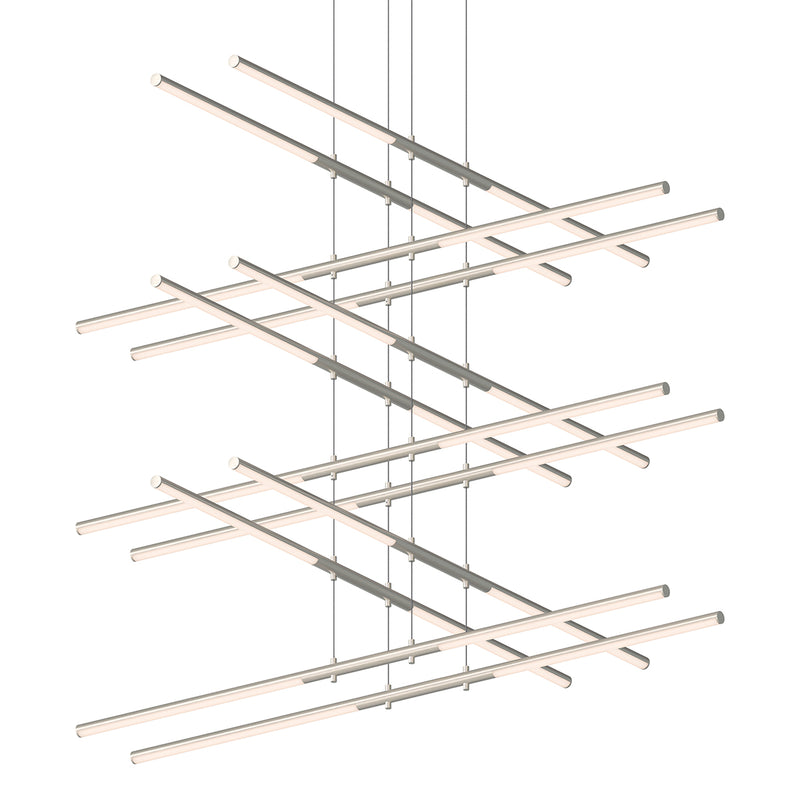Sonneman 2806.13 LED Pendant, Satin Nickel