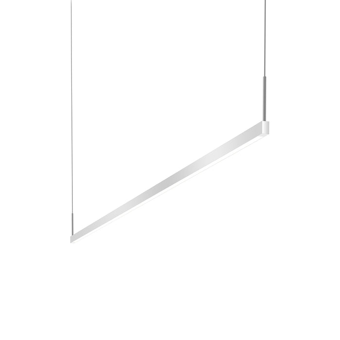 Sonneman 2816.16-6 LED Pendant, Bright Satin Aluminum