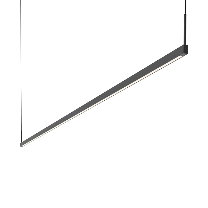 Sonneman 2816.25-8 LED Pendant, Satin Black