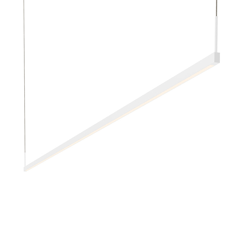 Sonneman 2818.03-8 LED Pendant, Satin White