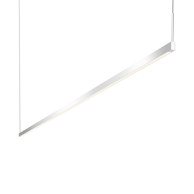 Sonneman 2818.16-8 LED Pendant, Bright Satin Aluminum