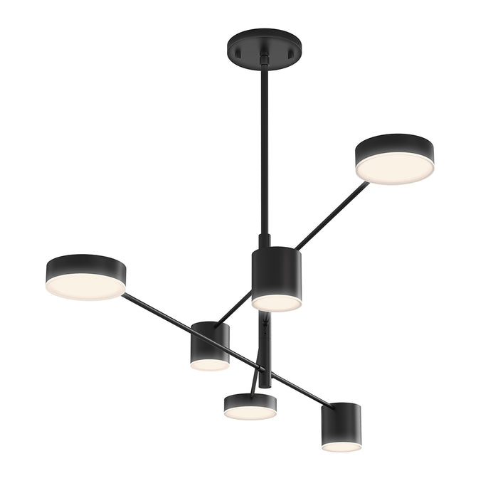 Sonneman 2883.25 LED Pendant, Satin Black