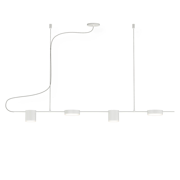 Sonneman 2884.03 LED Pendant, Satin White