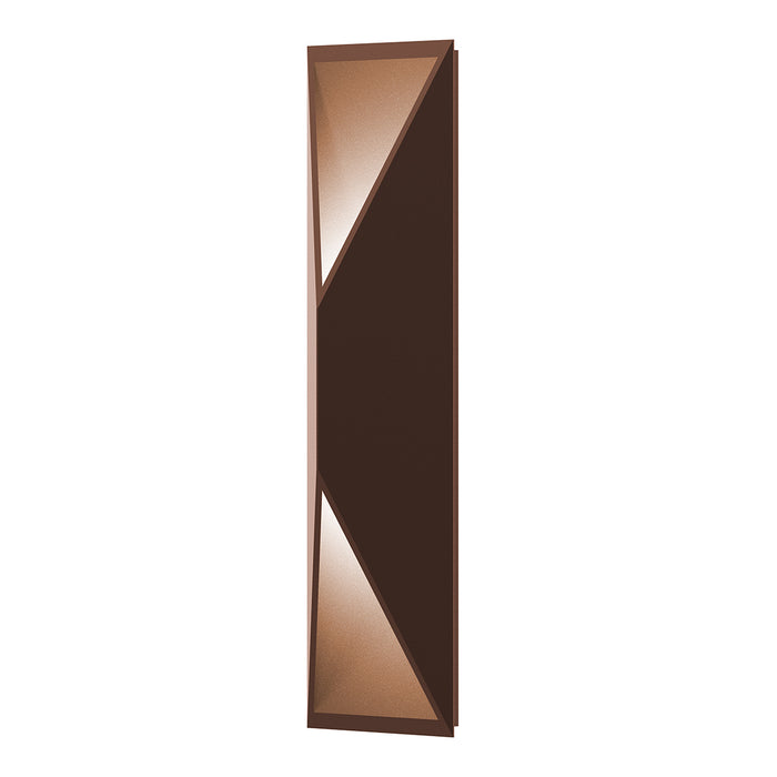 Sonneman 7102.72-WL LED Wall Sconce, Textured Bronze