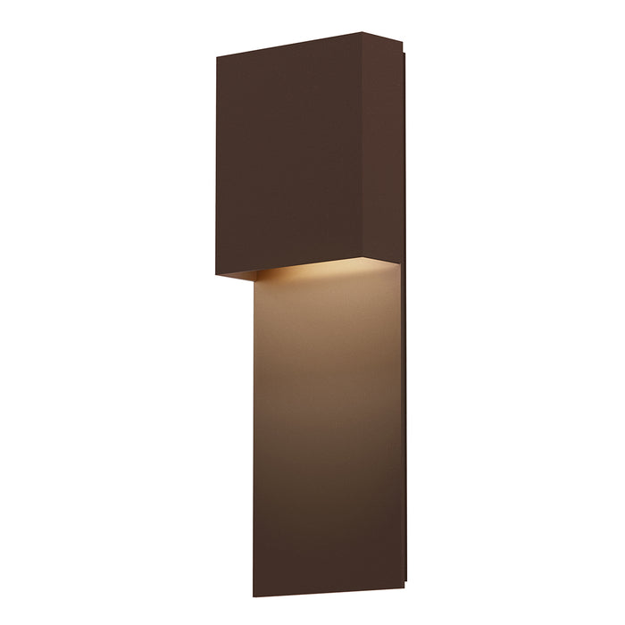 Sonneman 7106.72-WL LED Wall Sconce, Textured Bronze