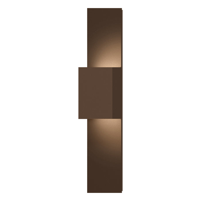 Sonneman 7108.72-WL LED Wall Sconce, Textured Bronze