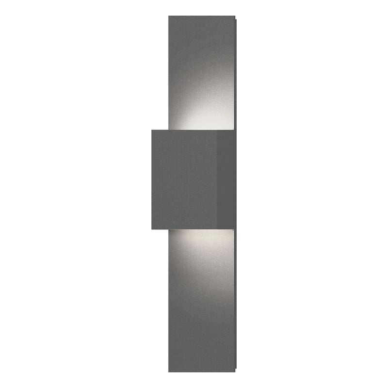 Sonneman 7108.74-WL LED Wall Sconce, Textured Gray