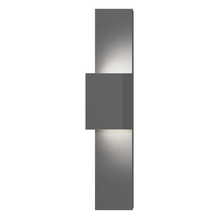 Sonneman 7108.74-WL LED Wall Sconce, Textured Gray