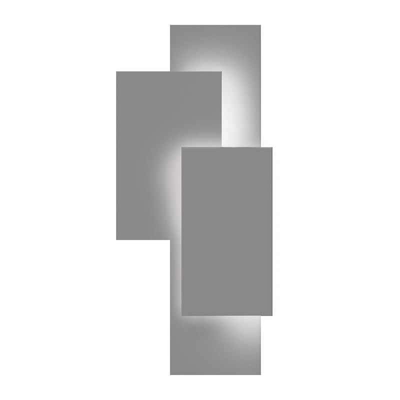 Sonneman 7110.74-WL LED Wall Sconce, Textured Gray