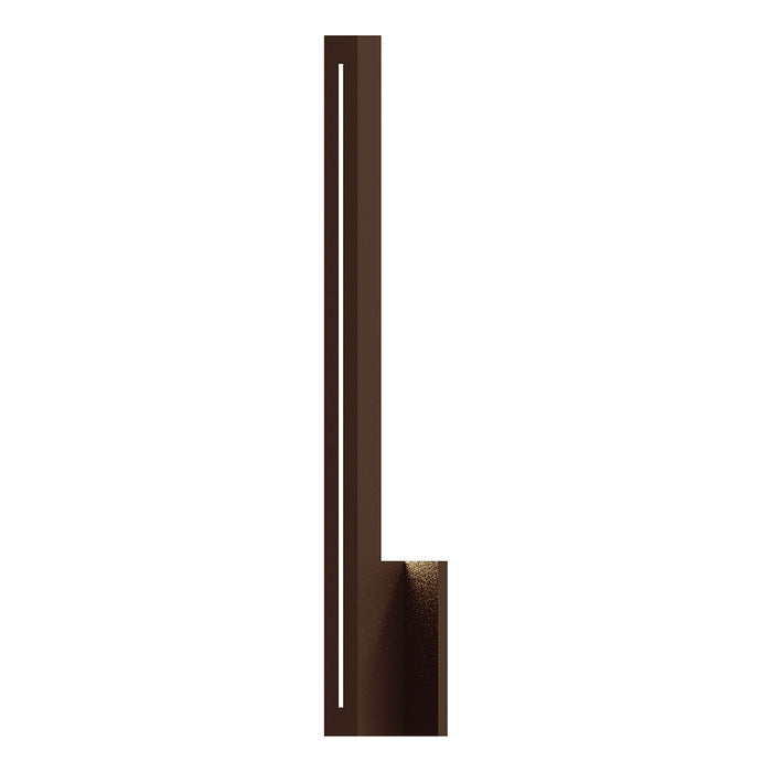 Sonneman 7113.72-WL LED Wall Sconce, Textured Bronze