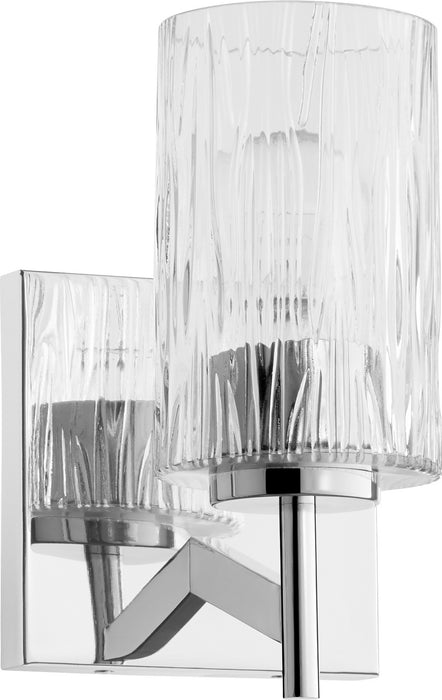 Quorum 520-1-14 One Light Wall Mount, Chrome