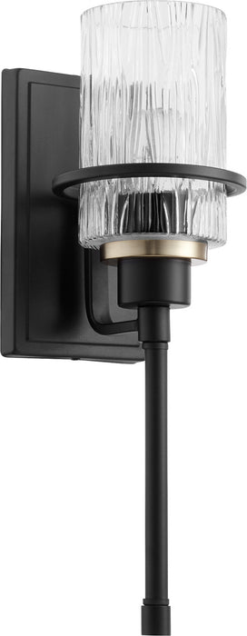 Quorum 527-1-69 One Light Wall Mount, Textured Black