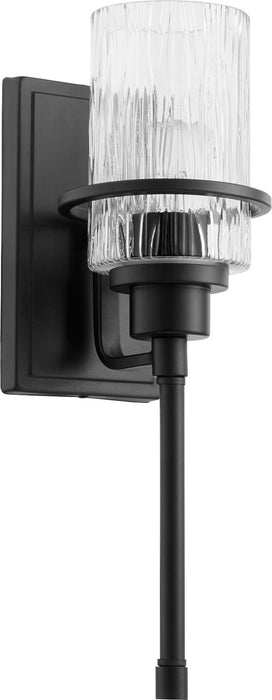 Quorum 527-1-69 One Light Wall Mount, Textured Black
