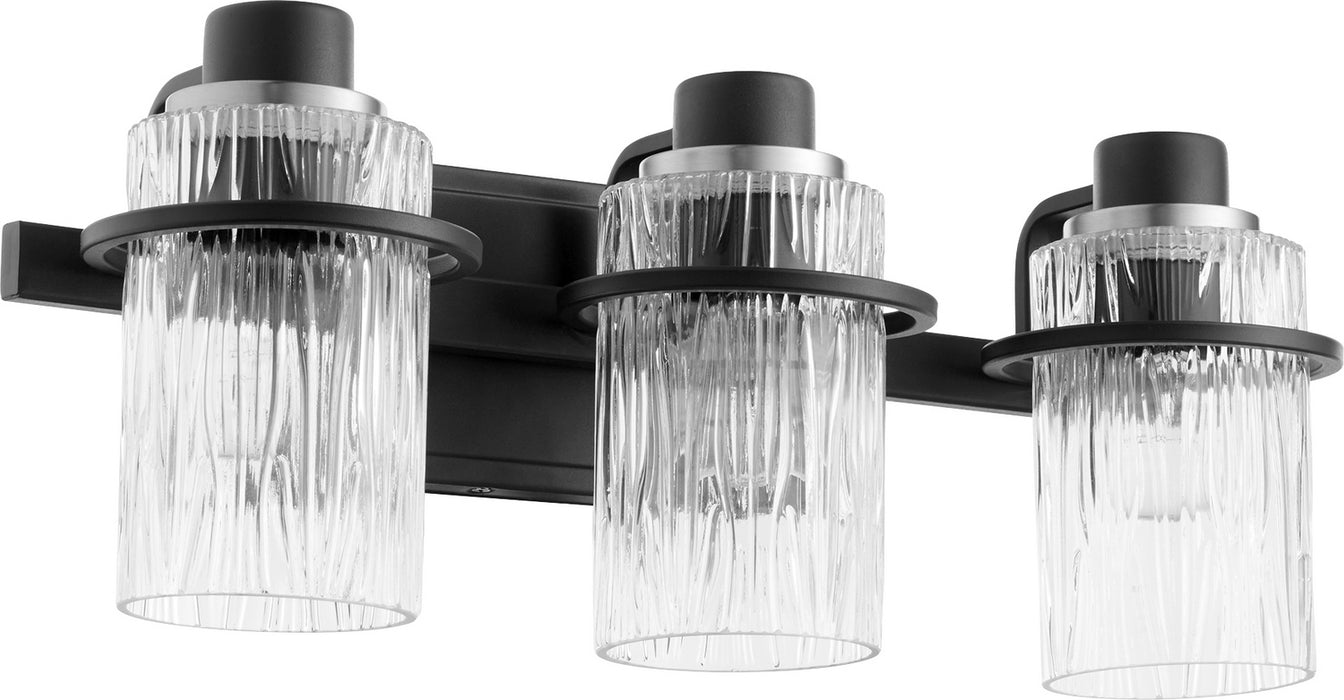 Quorum 527-3-69 Three Light Vanity, Textured Black