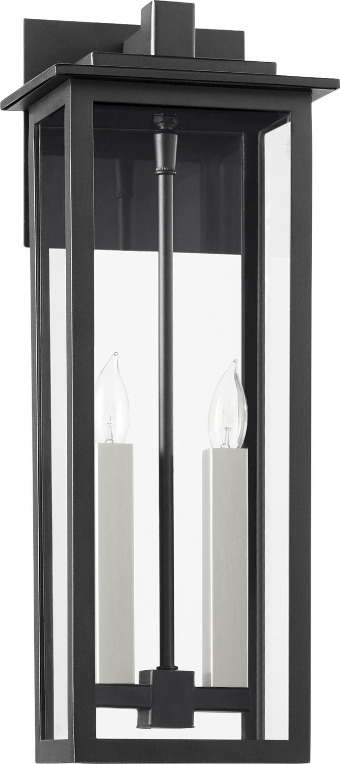 Quorum 7027-2-69 Two Light Wall Mount, Textured Black