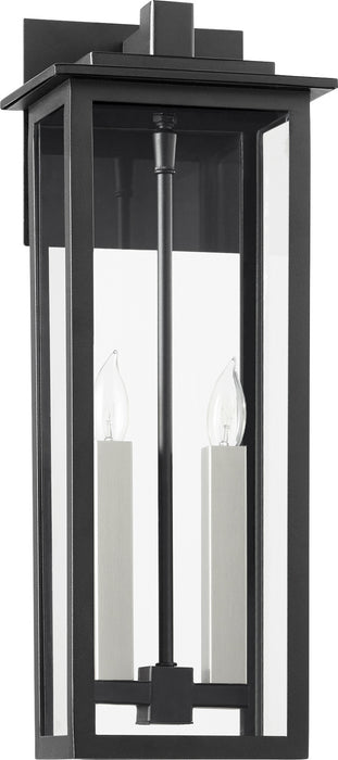 Quorum 7027-2-69 Two Light Wall Mount, Textured Black