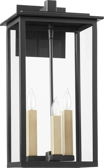 Quorum 7027-3-69 Three Light Wall Mount, Textured Black