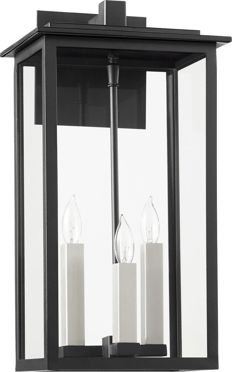 Quorum 7027-3-69 Three Light Wall Mount, Textured Black