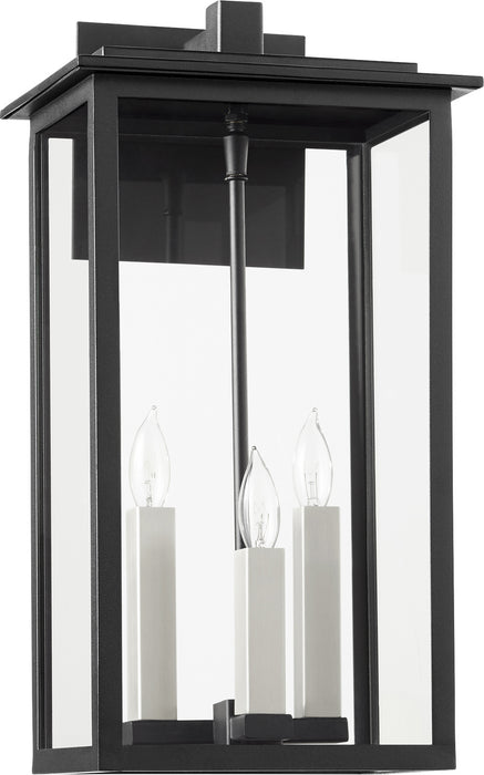 Quorum 7027-3-69 Three Light Wall Mount, Textured Black